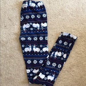 Llama leggings
